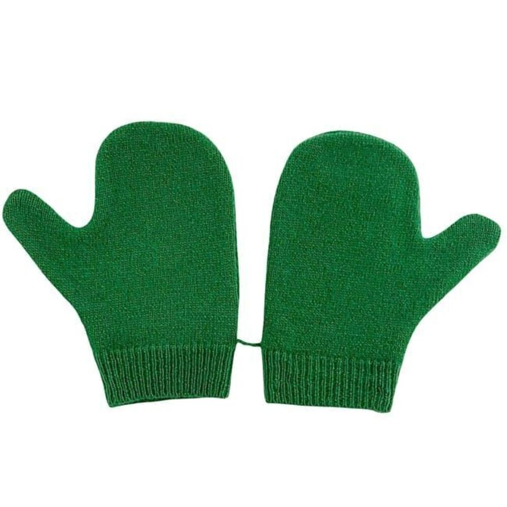 Gucci Children's Gloves Green Interlocking 788514… - image 2